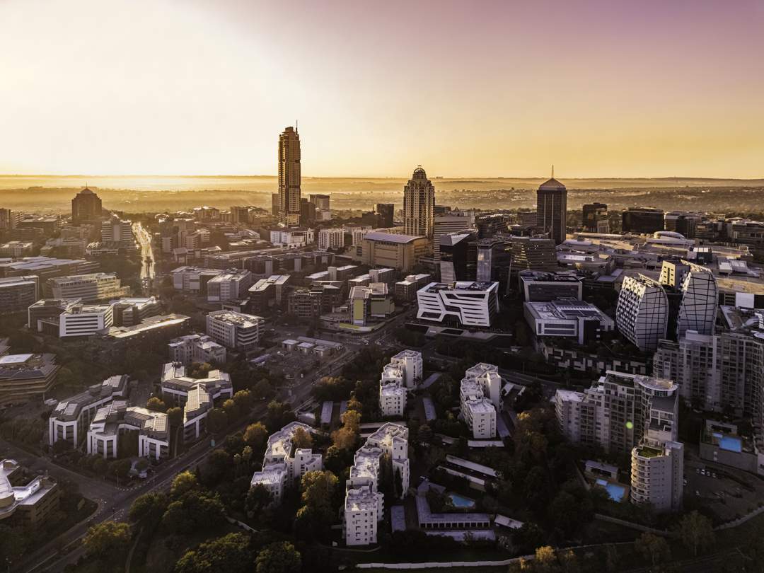 Sandton, SA’s financial hub. South African startups can deliver $1 billion valuations, or so-called unicorn status. These include fintech company Optasia’s $1.4 billion listing in Johannesburg last year. 