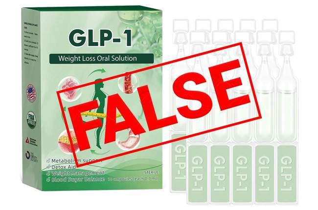 glp-1 weight loss oral solution Amazon pulls 'GLP-1' weight-loss drops debunked as salt water, but others  remain online