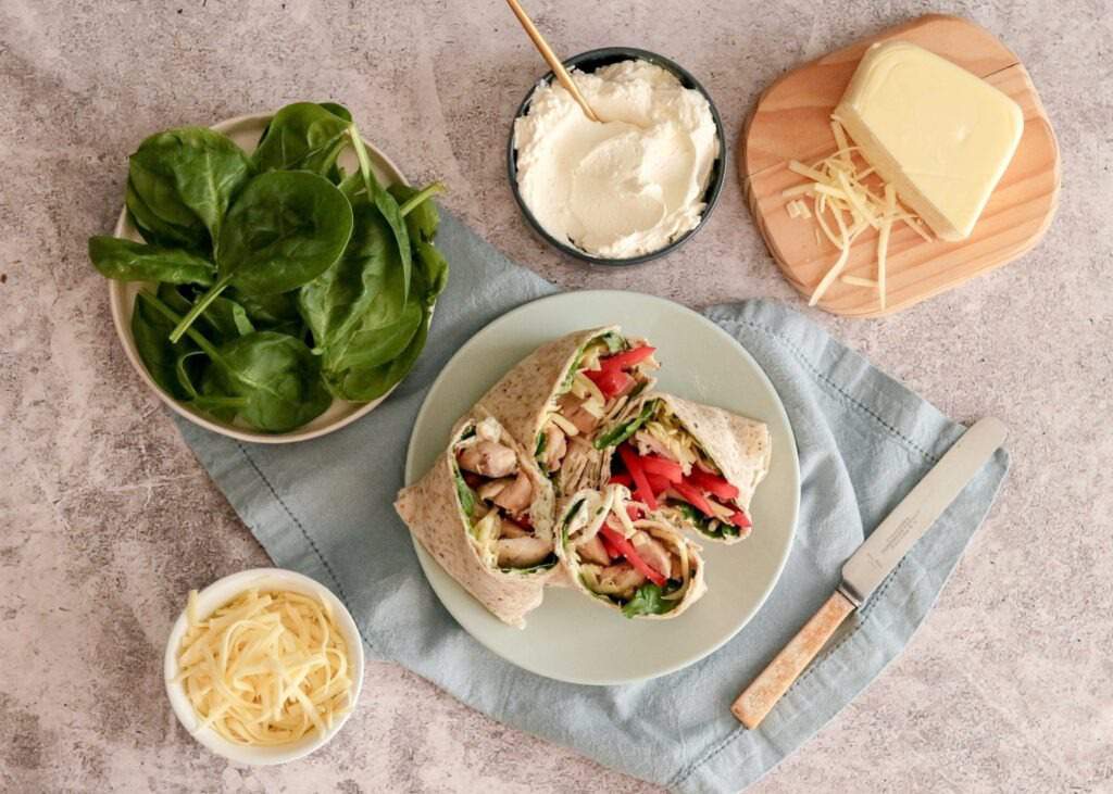 News24 | Quick and easy cheesy chicken wraps
