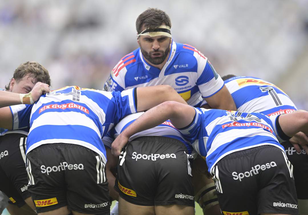 Stormers lock Van Heerden replaces Moerat in Springbok squad