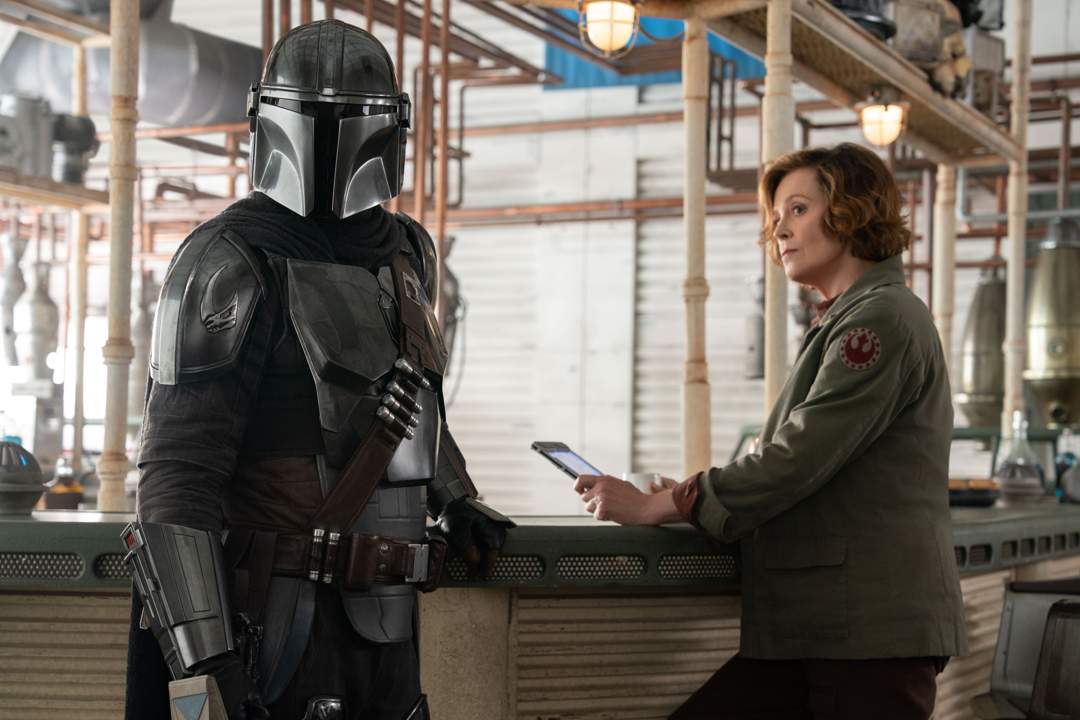 ‘I was amazed’: Sigourney Weaver and Pedro Pascal on The Mandalorian and Grogu