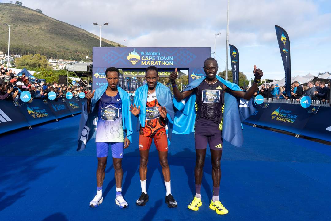 CT Marathon’s Ethiopian dream: Esa shares emotional moment with legend Kipchoge after historic win