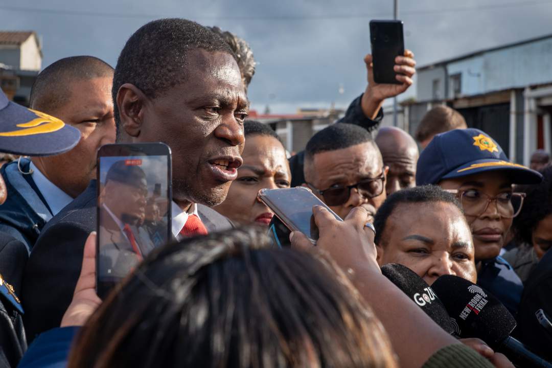 ‘How can he not know?' Mashatile visits Cape Flats to see impact of gangs, army for himself