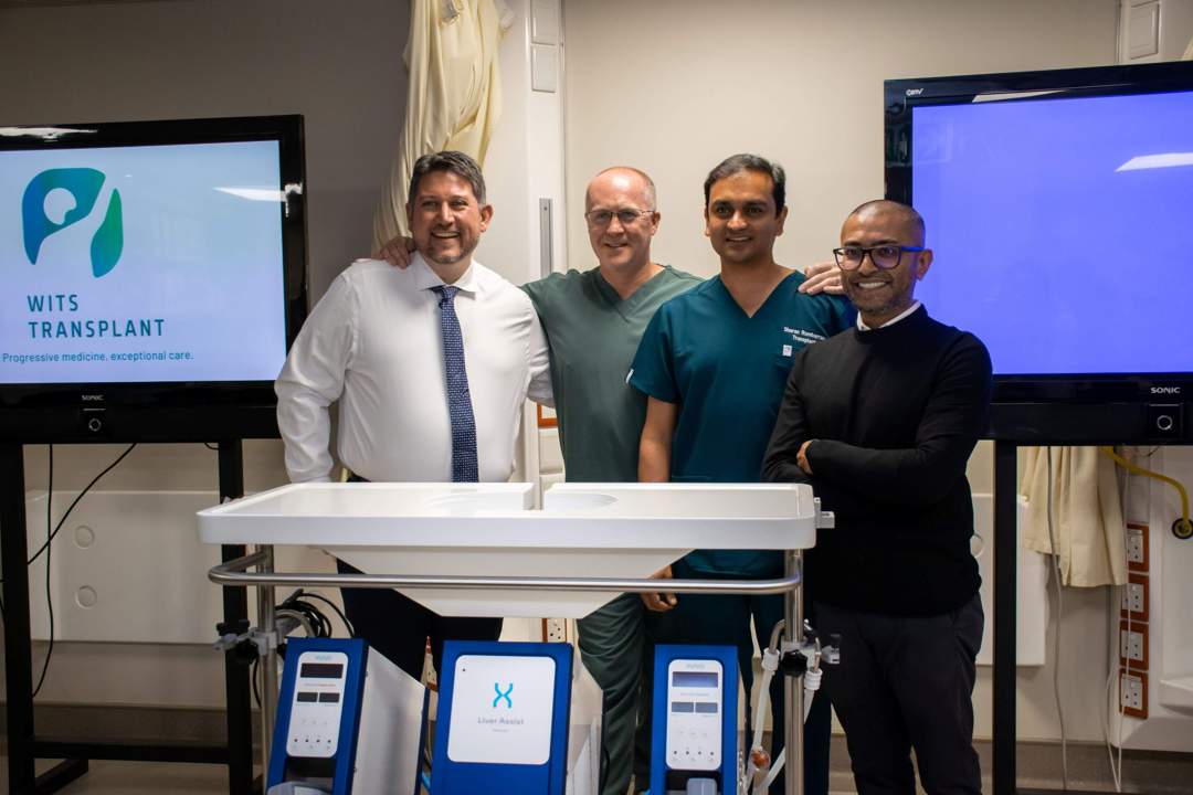Hope for transplant patients: Africa’s first liver perfusion machine lands at Wits