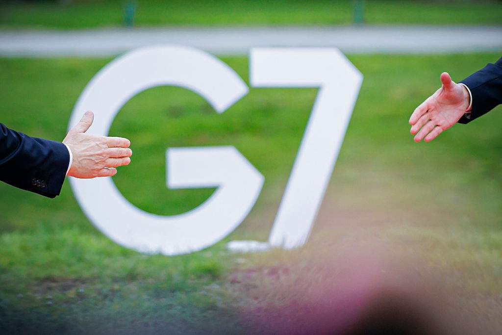 G7 allies seek to bridge divide with Trump at France summit