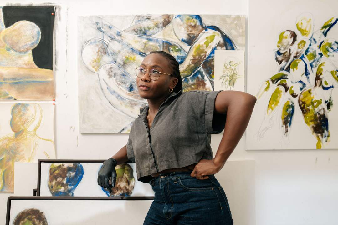 Gabonese artist Naïla Opiangah’s quest to redefine black representation