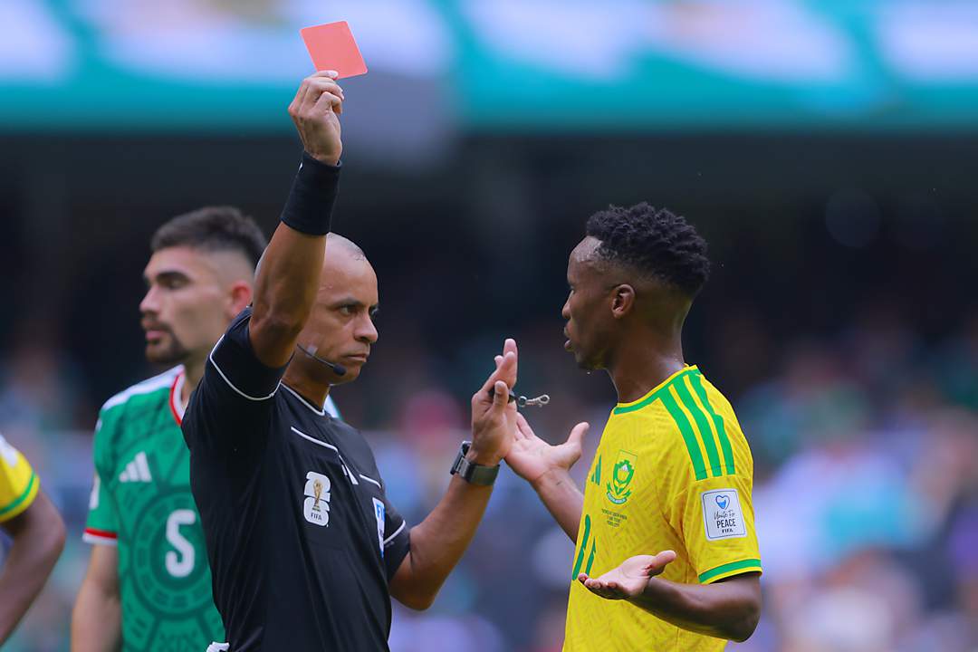 Bafana star Zwane's World Cup dream may be over after three-match FIFA ban