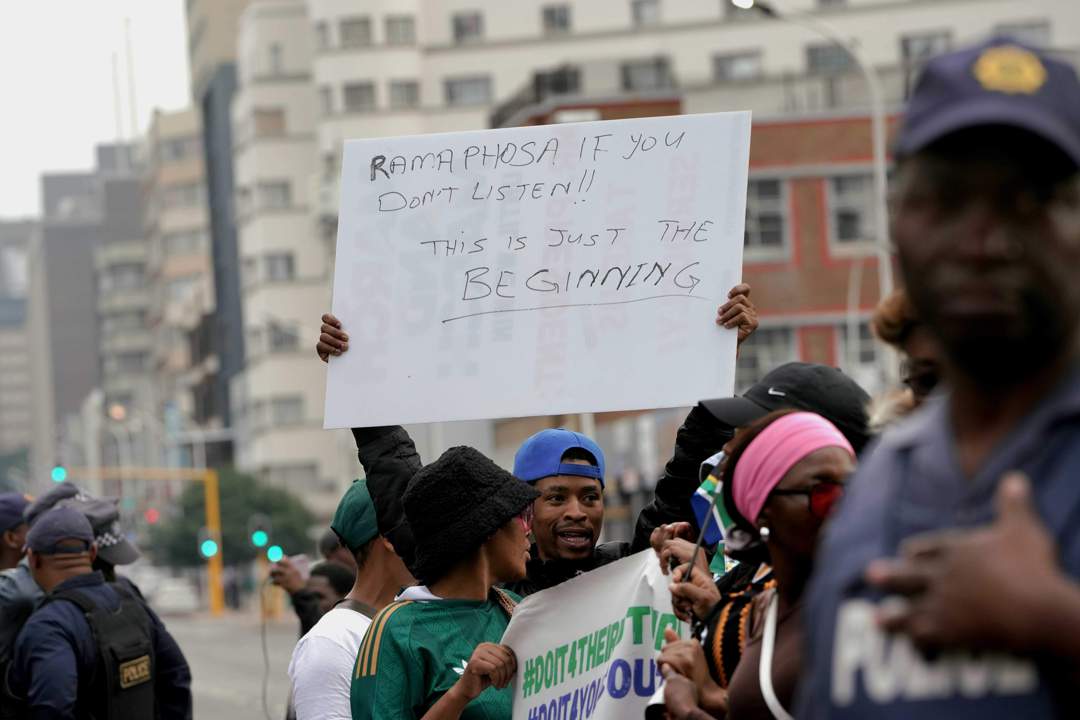 SA exhales (for now): How Ramaphosa, SAPS and march marshals averted repeat of 2021 riots