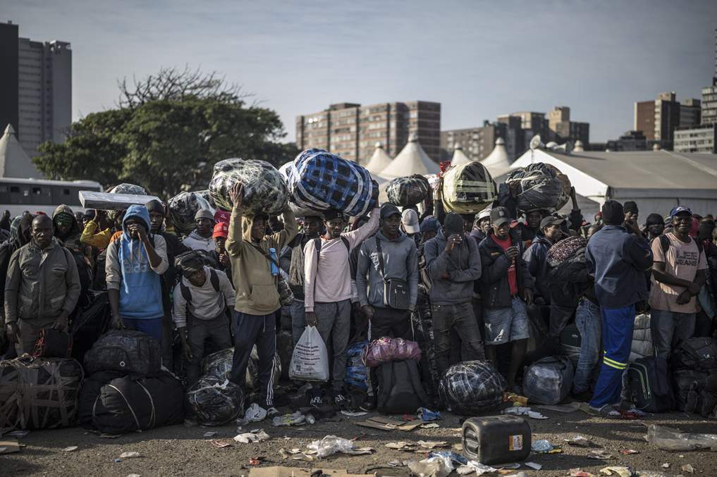The long road home: Six hours. Six kilometres. One border. No return
