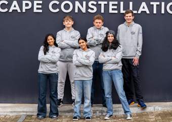From Cape Town to Cape Canaveral: 7 teens’ moonbase design rockets them to NASA