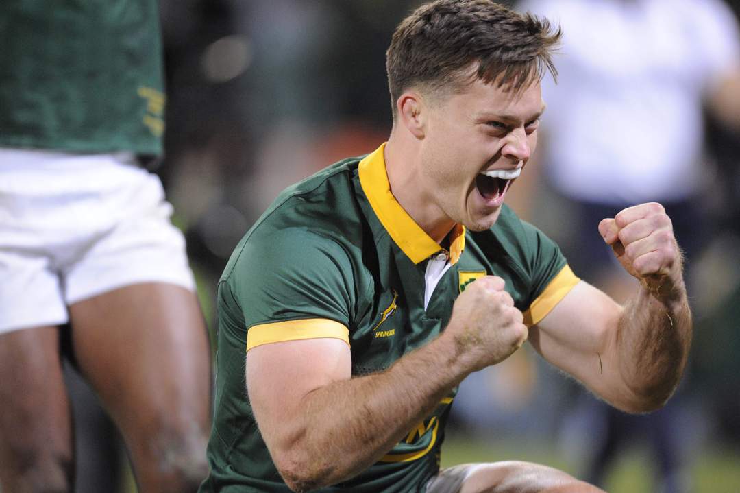 No time: The challenge awaiting Quan Horn if he must play 10 for Boks against Scotland