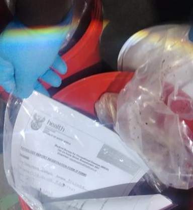 Hijacked health dept car and suspected human hearts, lungs found at Soweto house
