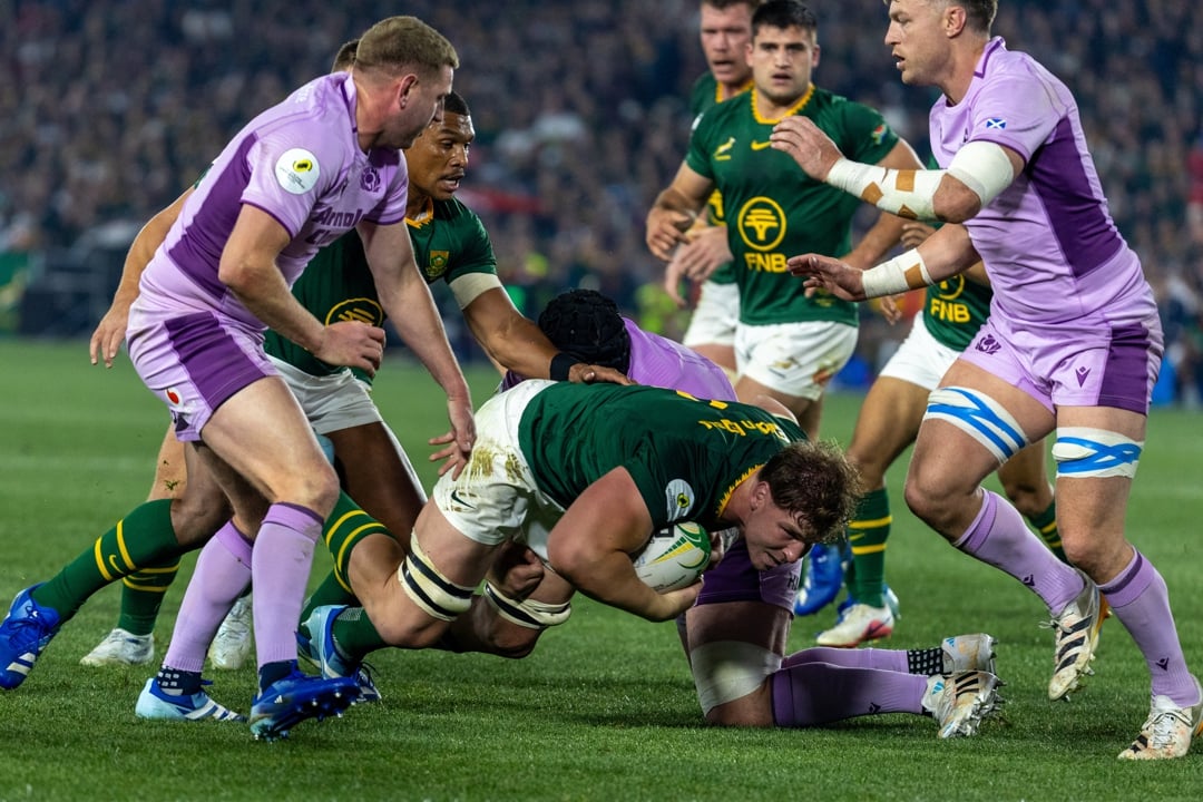 Has Bok defence sprung a leak? Tackle expert Mouneimne not so sure