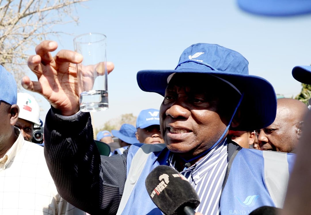 Government turns on the taps in Mandela Day water push