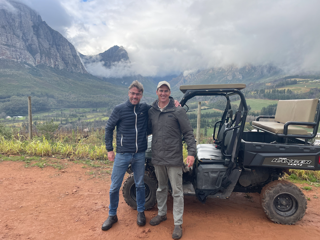 How an unlikely pairing of characters are building a smart wine farm in the Ban(g)hoek