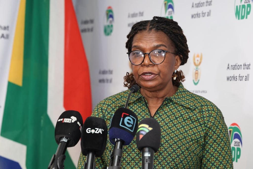 ‘I’m willing to improve’: Pule responds to criticism of her return to Cabinet